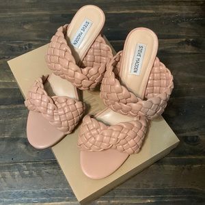 Steve Madden braided heels